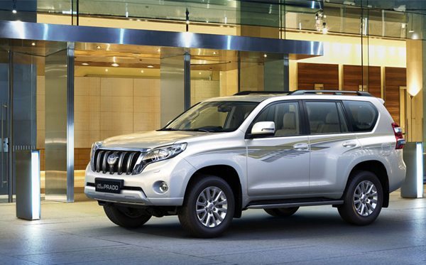 brand new Toyota prado at Globe Motors